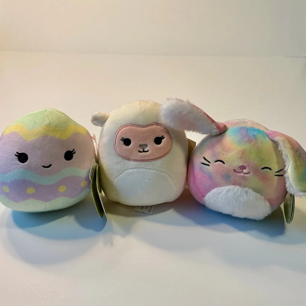 Squishmallows™ Claire's Exclusive 8' Pastel Pals Plush Trio - GET ONE FREE!!!